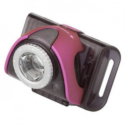 Lanterna bicicleta SEO B3 roz 100 lumeni Led Lenser