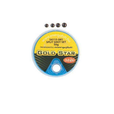 Set plumbi despicati Gold Star Midi, 50g