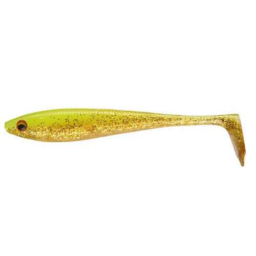 Shad Daiwa DuckFin Chartreuse 9cm, 7buc