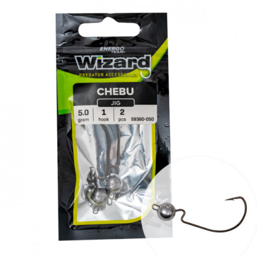 Cap de Jig Wizard Chebu, 2buc