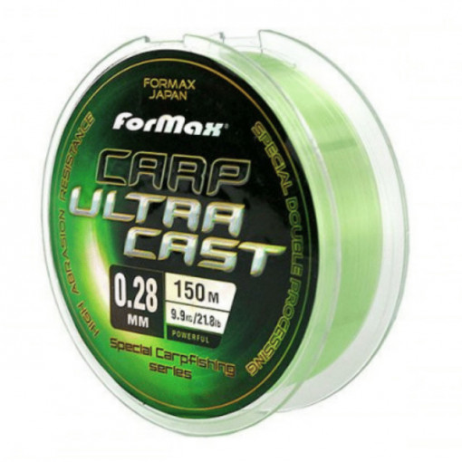 Fir Monofilament Formax Carp Ultracast, verde deschis, 300m