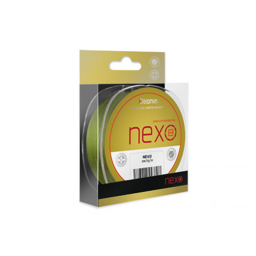 Fir Textil Delphin Nexo 8 Premium Braid Line, Verde, 130m