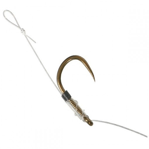 Montura feeder Method Hair Rig nr.12/0.22mm / 8buc/ plic Guru