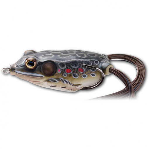 Naluca Livetarget Hollow Frog Walking Bait, culoare Brown-Black, 4.5cm, 7g