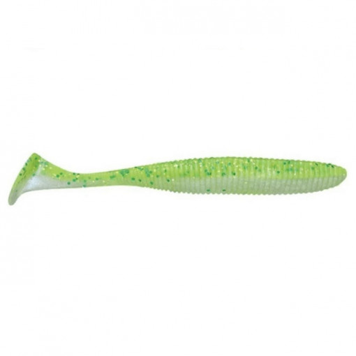 Shad Jackall Rhythm Wave, Chartreuse, 9.6 cm, 7 buc