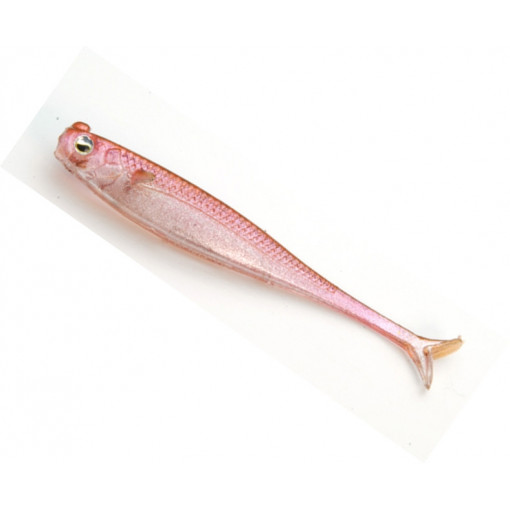 Shad Raid Littel Sweeper Fish Skin, 7.6cm, Clear Wakasagi, 7buc/plic