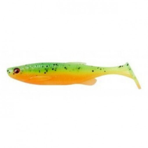 Shad Savage Gear Fat Minnow T-Tail, culoare FireCracker, 10.5cm, 11g, 5buc