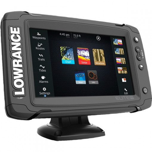 Sonar Lowrance Elite-7 Total Scan Ti Chirp + Structure Scan + Chartplotter