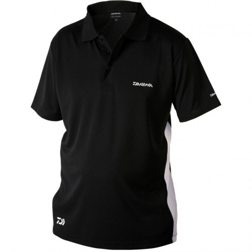 Tricou Daiwa Polo, Negru
