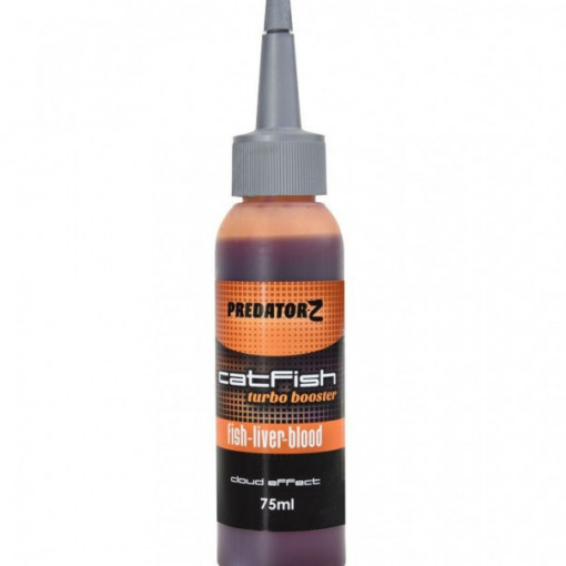 Atractant Lichid Carp Zoom Catfish Turbo Booster, Fish-Liver-Blood, 75ml