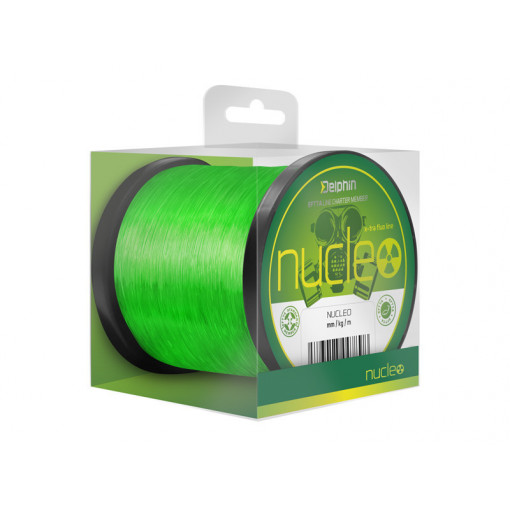 Fir Delphin pentru crap Nucleo, verde fluo, 1200m