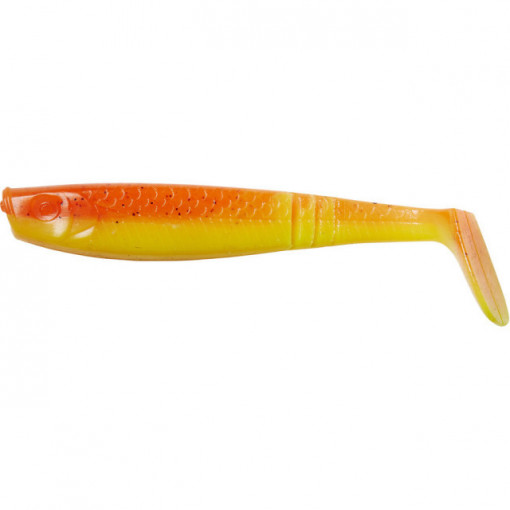 Naluca Ron Thompson, Shad Paddle Tail, UV Orange Yellow, 8cm, 3.5g, 4bc