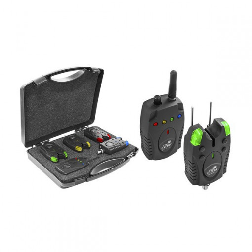 Set Avertizori Radio Piave 4+1 Carp Expert - Img 1