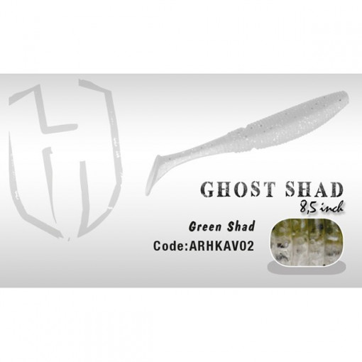 Shad Ghost 8.5cm Green Shad  Herakles