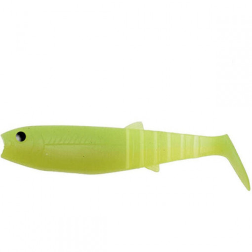 Shad Savage Gear Cannibal Shad, 10cm, 9g, Chartreuse, 4buc/blister - Img 1
