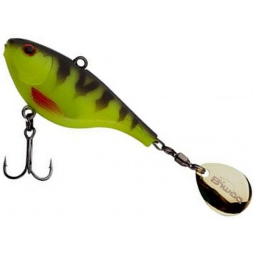Spinnertail Biwaa Divinator Kompact 90, Yellow Perch, 9cm, 55g,
