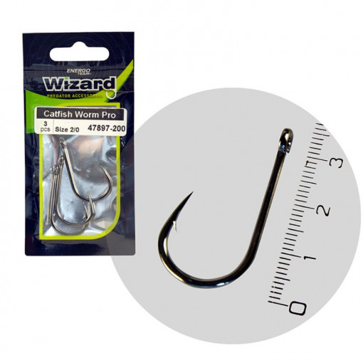Carlige Somn Energoteam Wizard Catfish Pro, 3buc/plic