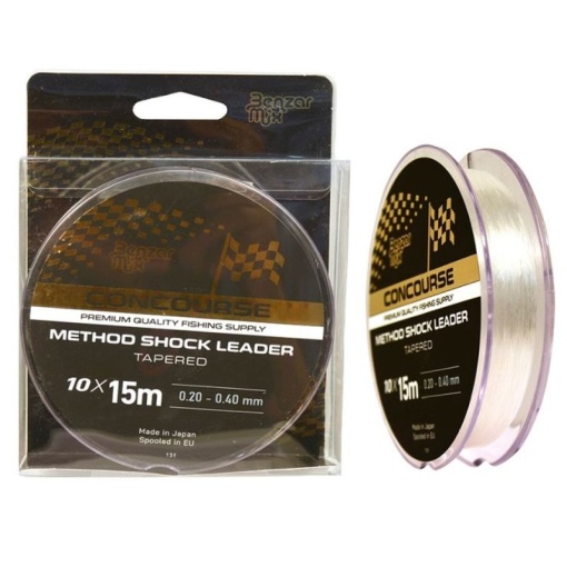 Fir Conic Inaintas Fluorocarbon Benzar Method Shock Leader, 10x15m