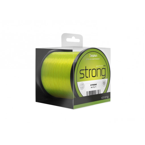 Fir Monofilament Delphin FIN Strong Carp, Verde Fluo, 1200m