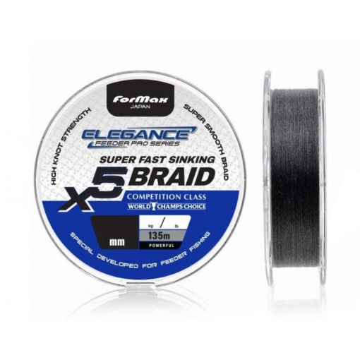 Fir Textil Formax Elegance Feeder Pro Super Fast Sinking Braided Line X5, 135m