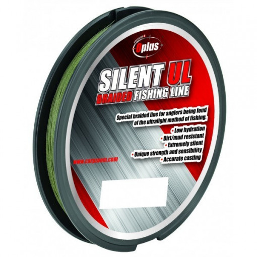 Fir textil verde Predator Z Silent UL 100m Carp Zoom