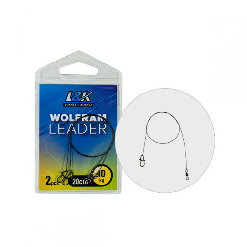 Strune Wolfram L&K, rezistenta 15kg, 2 buc/plic