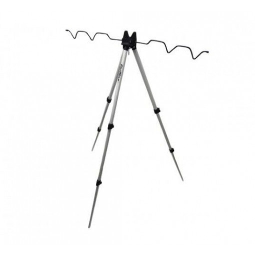 Tripod telescopic cu suport pentru lansete Formax