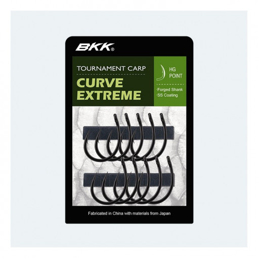 Carlige BKK Curve Extreme, 10buc