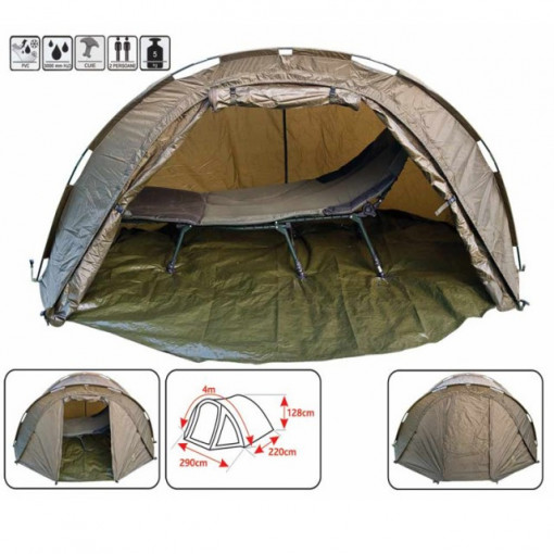 Cort camping T1 pentru 2 persoane Baracuda - Img 1