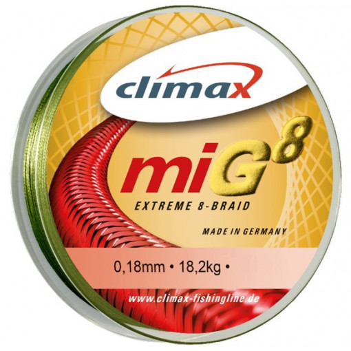 Fir Textil Climax MIG 8, verde, 135m