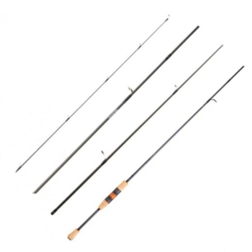 Lanseta Daiwa Silver Creek Spinning 604 LFS, 1.83m, 2-8g, 4 tronsoane
