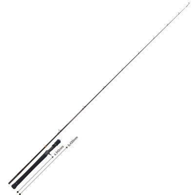 Lanseta Yamaga Blanks Baronknight CF66, 1.986m, 28g, 2 tronsoane