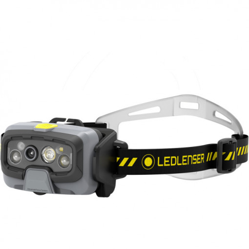 Lanterna Cap Ledlenser HF8R Work 1600Lm, Li-Ion + Cablu USB