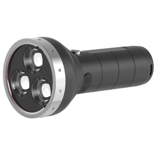 Lanterna reincarcabila MT18 3000 lumeni + acumulator + USB+incarcator Led Lenser - Img 1