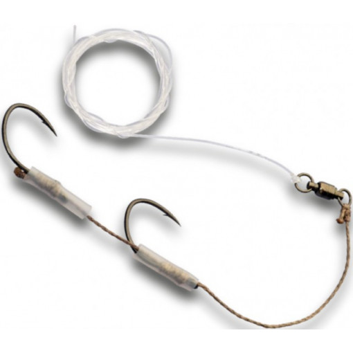 Montura Somn Climax Cult Bait Fish Combi Rig, 2 x Carlig Nr. 7/0 + 9/0, 1.00/1.30mm/120kg, 180cm
