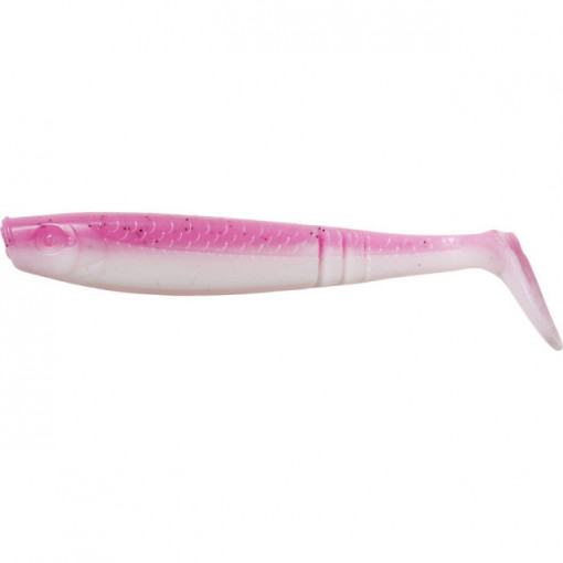 Naluca Ron Thompson, Shad Paddle Tail, UV Pink White, 8cm, 3.5g, 4bc