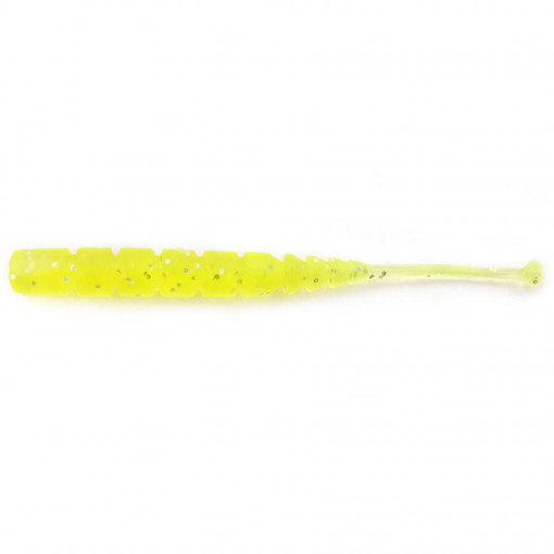 Shad Mustad Aji Ball Tail, 5cm, Clear Chartreuse, 12buc/plic