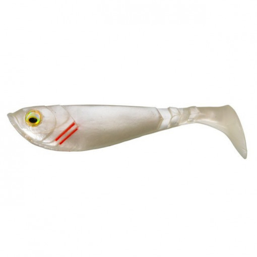 Shad Pulse 8cm Pearl White 4 buc / plic Berkley