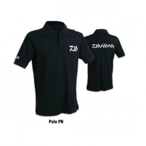 Tricou Polo Negru Daiwa - Img 1