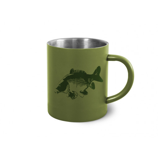 Cana Delphin Carp din Otel Inoxidabil, 300ml