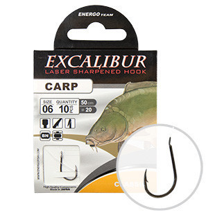 Carlige legate Excalibur Carp Classic BN
