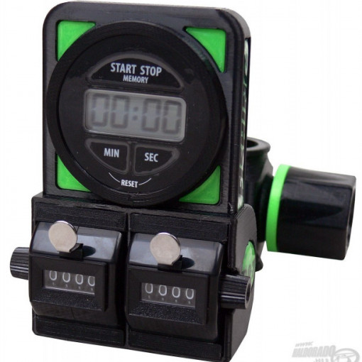 Cronometru si counter dublu cu stoper Haldorado R&T