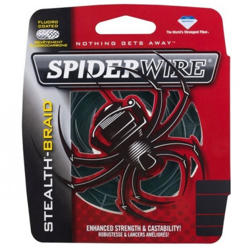Fir textil Spiderwire Stealth rosu 110m Berkley - Img 1