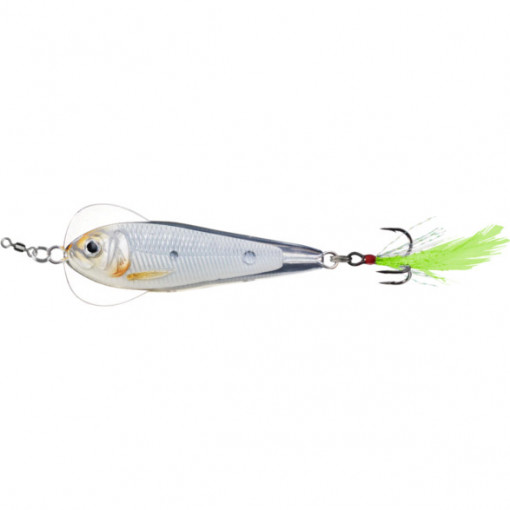 Lingura Oscilanta Live Target Flutter Shad Sinking, 5cm, 11g, Glow-Pearl