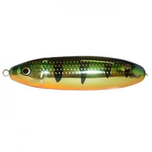Lingurita oscilanta antibradis Rapala Minnow Spoon, Culoare FLP, 8cm, 22g