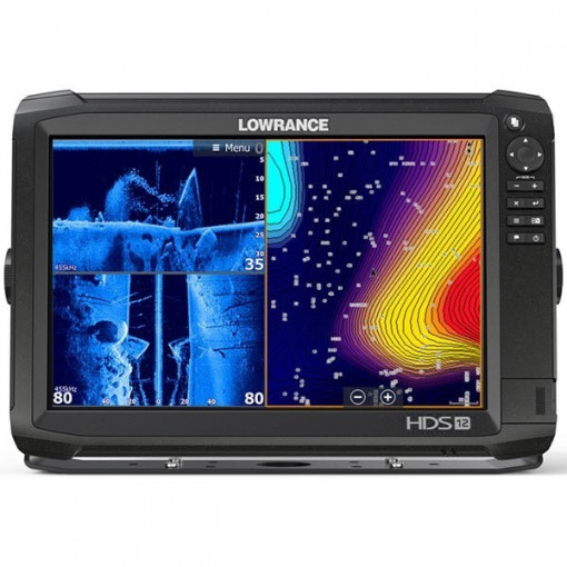 Sonar Lowrance HDS-12 Carbon Structure Scan 3D Chartplotter