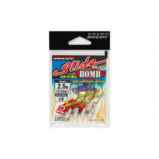 Carlige Decoy Jig Sv-45 Slide Bomb, Nr. 3