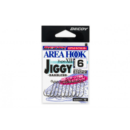 Carlige Jig Area Jiggy Decoy Type XII Ah-12 Barbless
