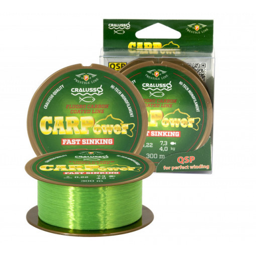 Fir monofilament Cralusso Prestige Carp Power, 300m