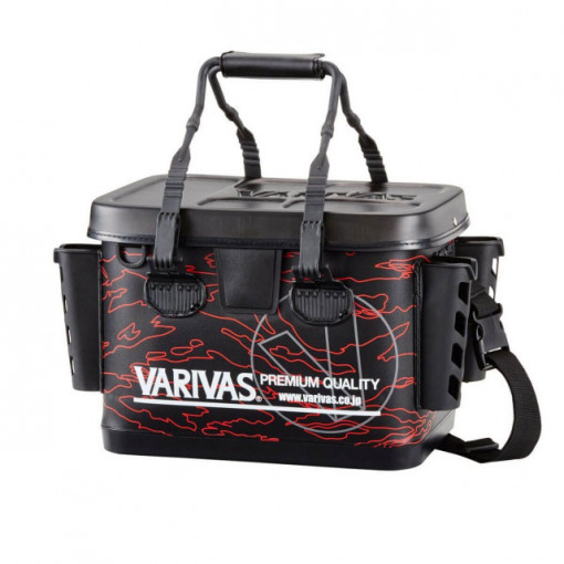 Geanta Varivas Tackle Bag, Rosu, 36cm